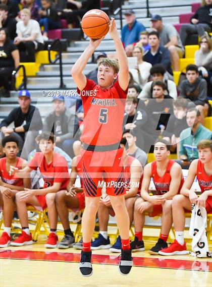 Thumbnail 1 in San Joaquin Memorial vs. Pinnacle (Hoophall West Tournament) photogallery.