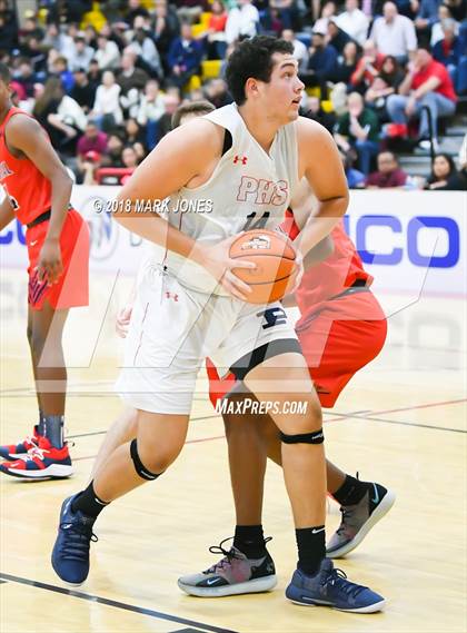 Thumbnail 2 in San Joaquin Memorial vs. Pinnacle (Hoophall West Tournament) photogallery.
