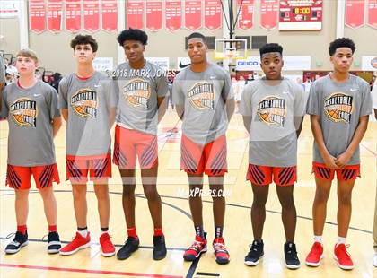 Thumbnail 1 in San Joaquin Memorial vs. Pinnacle (Hoophall West Tournament) photogallery.