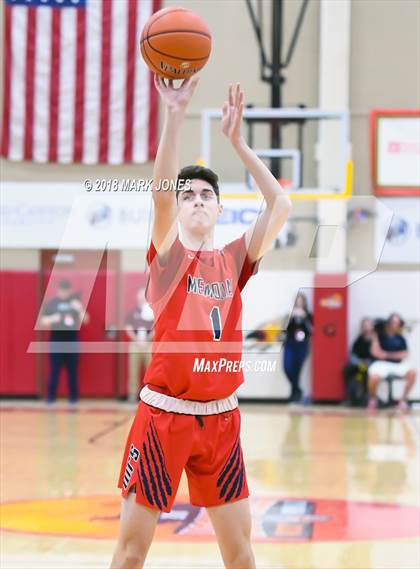 Thumbnail 1 in San Joaquin Memorial vs. Pinnacle (Hoophall West Tournament) photogallery.