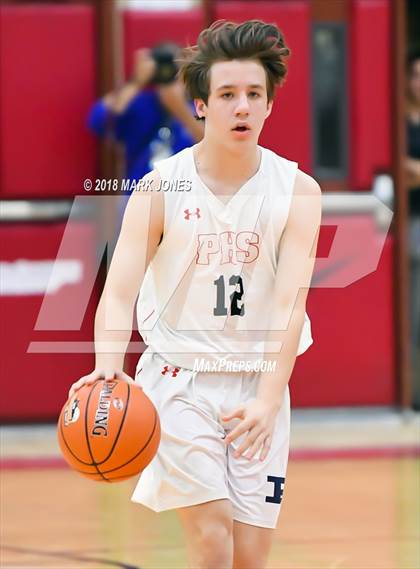 Thumbnail 1 in San Joaquin Memorial vs. Pinnacle (Hoophall West Tournament) photogallery.