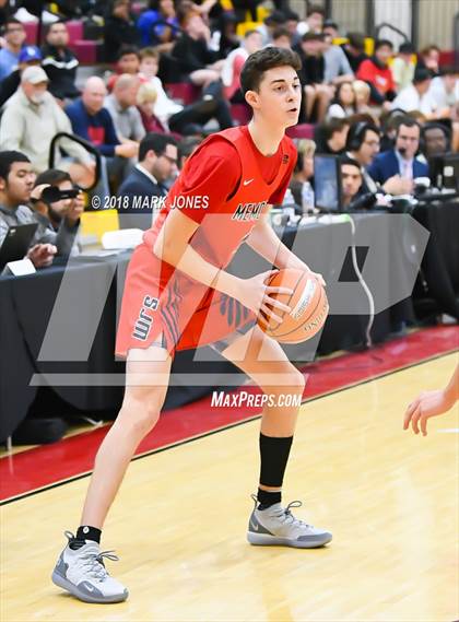 Thumbnail 1 in San Joaquin Memorial vs. Pinnacle (Hoophall West Tournament) photogallery.