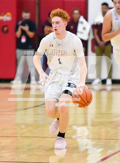 Thumbnail 1 in San Joaquin Memorial vs. Pinnacle (Hoophall West Tournament) photogallery.
