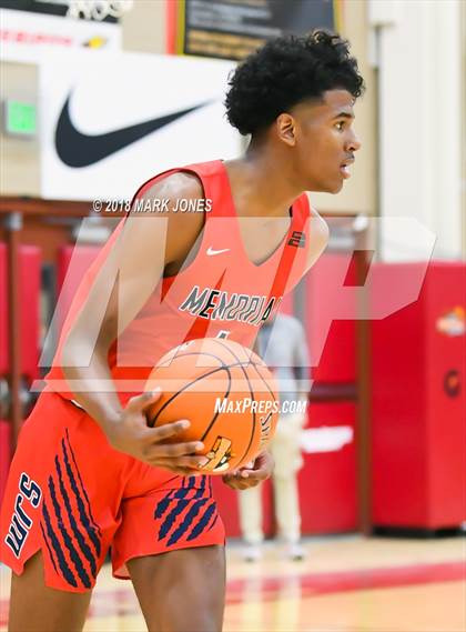 Thumbnail 3 in San Joaquin Memorial vs. Pinnacle (Hoophall West Tournament) photogallery.