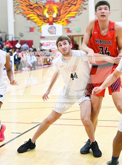 Thumbnail 2 in San Joaquin Memorial vs. Pinnacle (Hoophall West Tournament) photogallery.