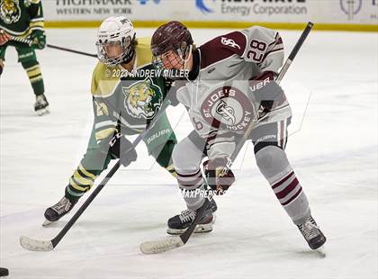 Thumbnail 3 in Bishop Timon-St. Jude @ St. Joseph's Collegiate Institute (MMHSAA Quarter Final) photogallery.