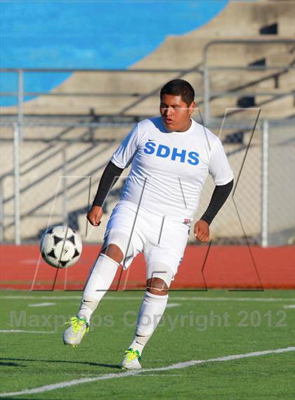 Thumbnail 2 in Calexico vs. San Diego (San Diego City Tournament) photogallery.