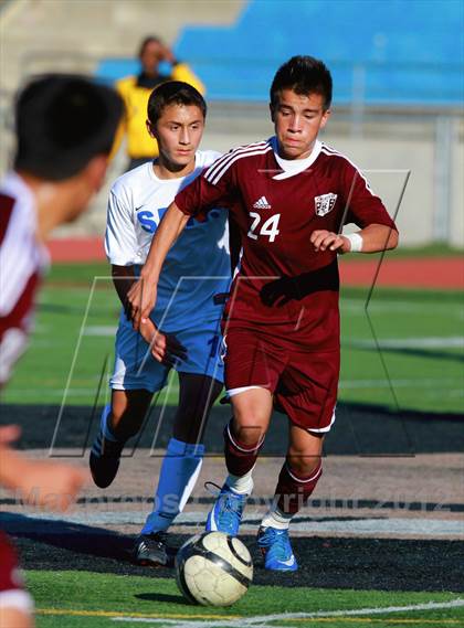Thumbnail 3 in Calexico vs. San Diego (San Diego City Tournament) photogallery.