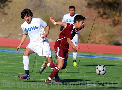 Thumbnail 1 in Calexico vs. San Diego (San Diego City Tournament) photogallery.