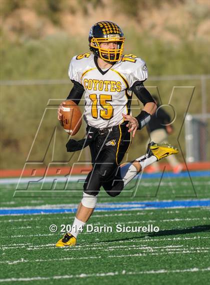 Thumbnail 1 in Tempe Prep vs. Arizona Lutheran Academy (AIA Division 5 Semifinal) photogallery.