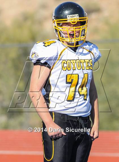 Thumbnail 1 in Tempe Prep vs. Arizona Lutheran Academy (AIA Division 5 Semifinal) photogallery.
