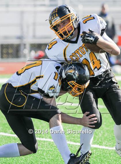 Thumbnail 3 in Tempe Prep vs. Arizona Lutheran Academy (AIA Division 5 Semifinal) photogallery.