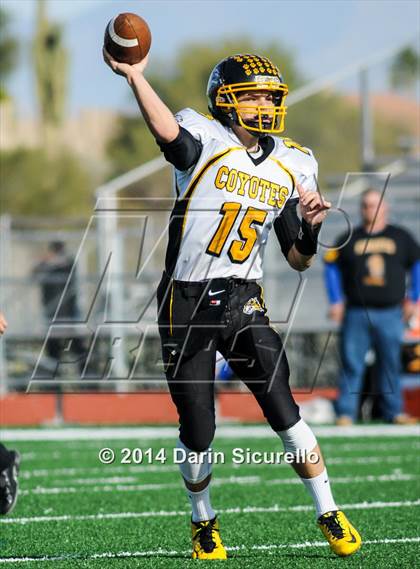 Thumbnail 3 in Tempe Prep vs. Arizona Lutheran Academy (AIA Division 5 Semifinal) photogallery.