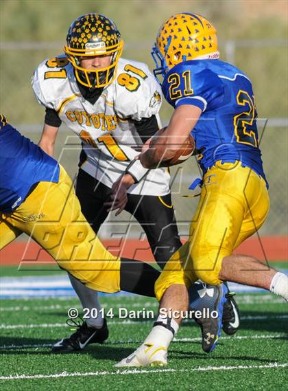 Thumbnail 1 in Tempe Prep vs. Arizona Lutheran Academy (AIA Division 5 Semifinal) photogallery.