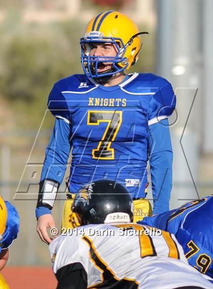 Thumbnail 1 in Tempe Prep vs. Arizona Lutheran Academy (AIA Division 5 Semifinal) photogallery.