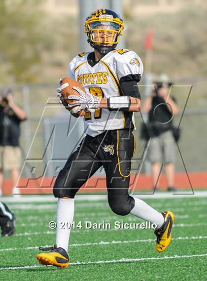 Thumbnail 2 in Tempe Prep vs. Arizona Lutheran Academy (AIA Division 5 Semifinal) photogallery.