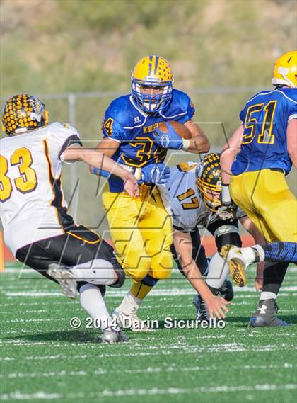 Thumbnail 3 in Tempe Prep vs. Arizona Lutheran Academy (AIA Division 5 Semifinal) photogallery.