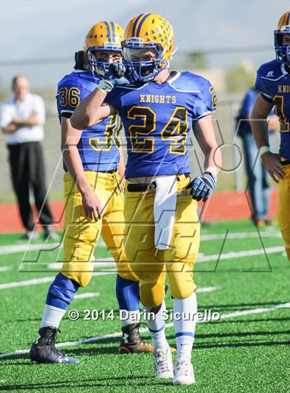 Thumbnail 3 in Tempe Prep vs. Arizona Lutheran Academy (AIA Division 5 Semifinal) photogallery.
