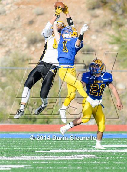 Thumbnail 2 in Tempe Prep vs. Arizona Lutheran Academy (AIA Division 5 Semifinal) photogallery.