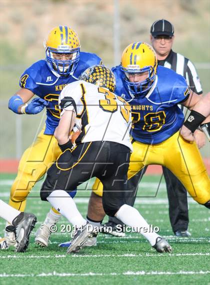 Thumbnail 3 in Tempe Prep vs. Arizona Lutheran Academy (AIA Division 5 Semifinal) photogallery.