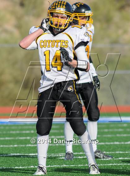Thumbnail 1 in Tempe Prep vs. Arizona Lutheran Academy (AIA Division 5 Semifinal) photogallery.