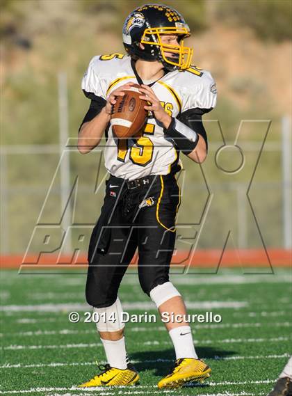 Thumbnail 2 in Tempe Prep vs. Arizona Lutheran Academy (AIA Division 5 Semifinal) photogallery.