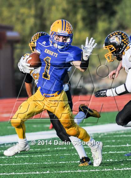 Thumbnail 1 in Tempe Prep vs. Arizona Lutheran Academy (AIA Division 5 Semifinal) photogallery.