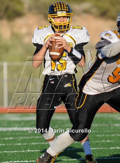 Thumbnail 1 in Tempe Prep vs. Arizona Lutheran Academy (AIA Division 5 Semifinal) photogallery.