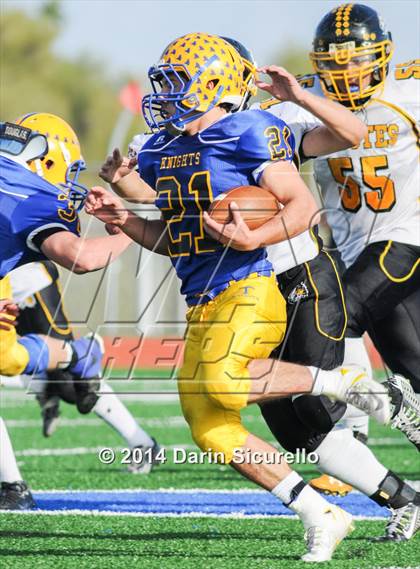 Thumbnail 1 in Tempe Prep vs. Arizona Lutheran Academy (AIA Division 5 Semifinal) photogallery.