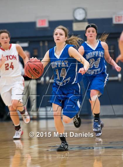 Thumbnail 3 in Eaton vs. Moffat County (CHSAA 3A Consolation) photogallery.