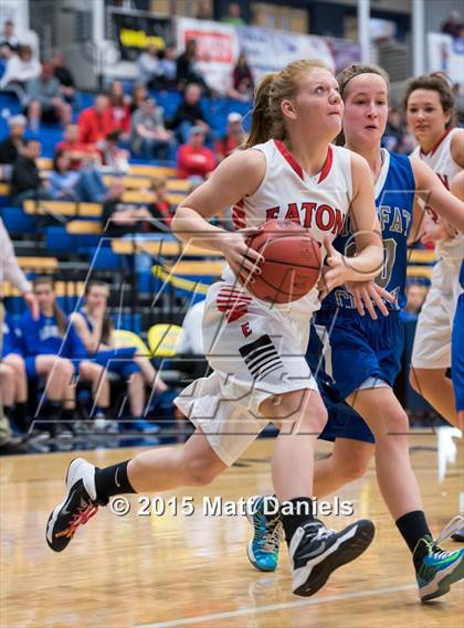 Thumbnail 1 in Eaton vs. Moffat County (CHSAA 3A Consolation) photogallery.