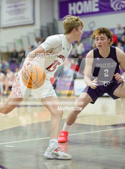 Thumbnail 2 in East vs. Tooele (Riverton Holiday Tournament) photogallery.