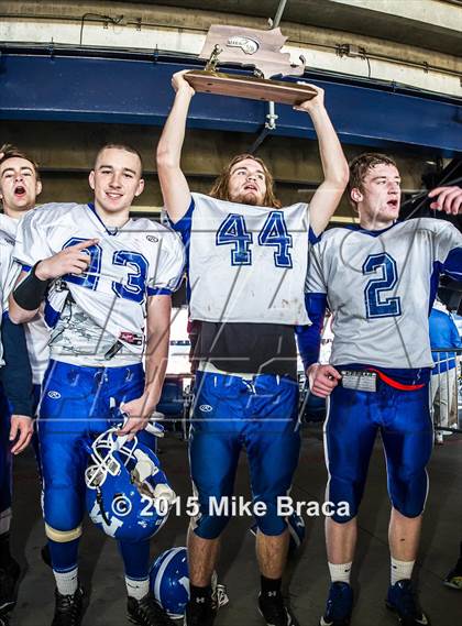 Thumbnail 3 in St. Bernard's Central Catholic vs. Mashpee (MIAA Division 6 Final) photogallery.