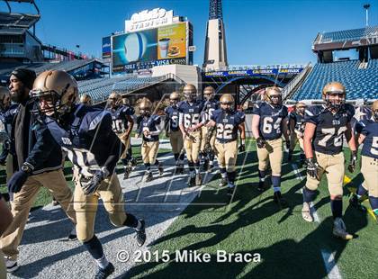 Thumbnail 2 in St. Bernard's Central Catholic vs. Mashpee (MIAA Division 6 Final) photogallery.