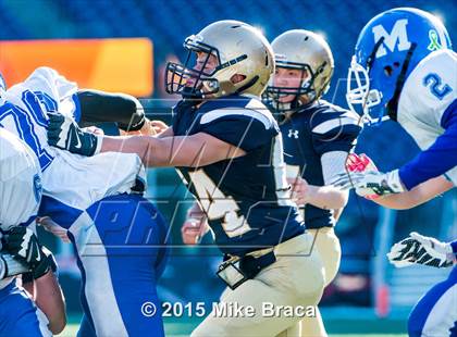 Thumbnail 1 in St. Bernard's Central Catholic vs. Mashpee (MIAA Division 6 Final) photogallery.