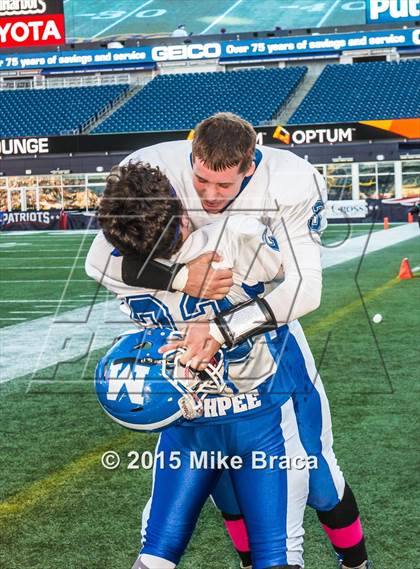 Thumbnail 1 in St. Bernard's Central Catholic vs. Mashpee (MIAA Division 6 Final) photogallery.