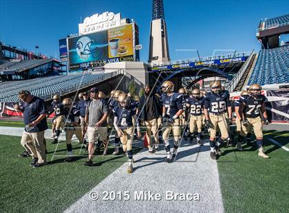 Thumbnail 3 in St. Bernard's Central Catholic vs. Mashpee (MIAA Division 6 Final) photogallery.