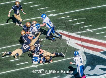 Thumbnail 2 in St. Bernard's Central Catholic vs. Mashpee (MIAA Division 6 Final) photogallery.