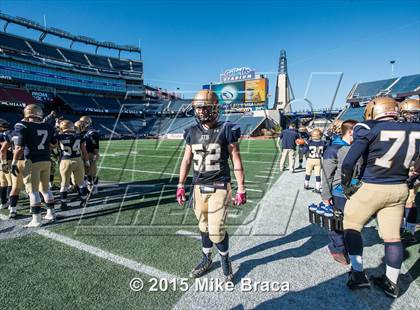 Thumbnail 1 in St. Bernard's Central Catholic vs. Mashpee (MIAA Division 6 Final) photogallery.