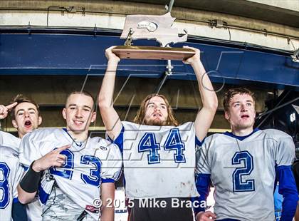 Thumbnail 1 in St. Bernard's Central Catholic vs. Mashpee (MIAA Division 6 Final) photogallery.