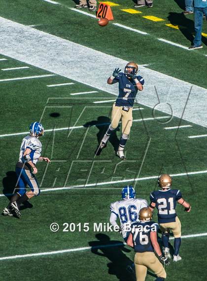 Thumbnail 1 in St. Bernard's Central Catholic vs. Mashpee (MIAA Division 6 Final) photogallery.