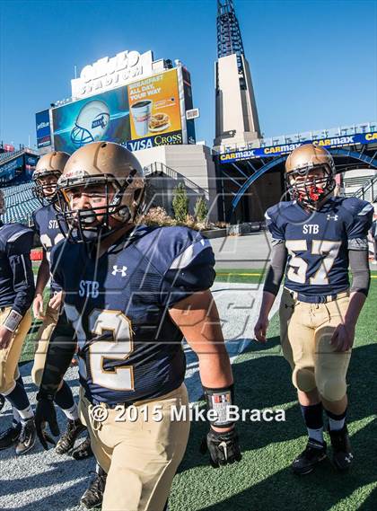 Thumbnail 3 in St. Bernard's Central Catholic vs. Mashpee (MIAA Division 6 Final) photogallery.