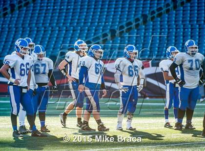 Thumbnail 1 in St. Bernard's Central Catholic vs. Mashpee (MIAA Division 6 Final) photogallery.