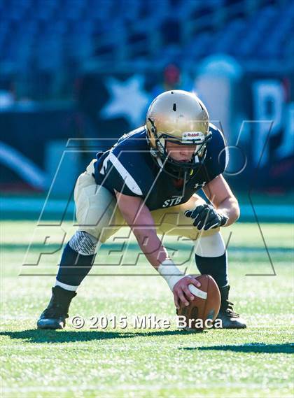 Thumbnail 1 in St. Bernard's Central Catholic vs. Mashpee (MIAA Division 6 Final) photogallery.