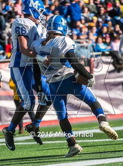 Thumbnail 1 in St. Bernard's Central Catholic vs. Mashpee (MIAA Division 6 Final) photogallery.