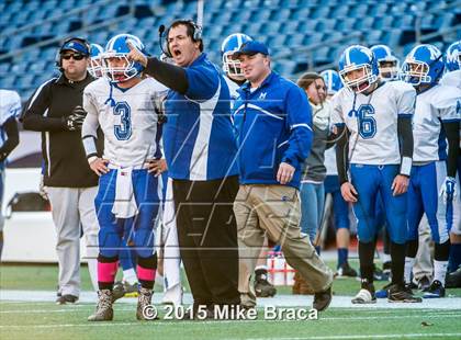 Thumbnail 1 in St. Bernard's Central Catholic vs. Mashpee (MIAA Division 6 Final) photogallery.