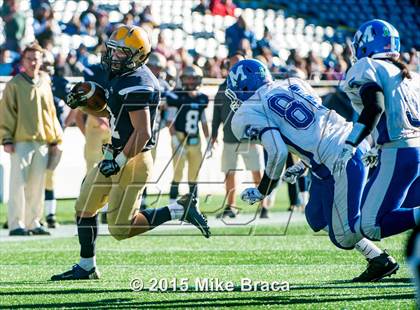 Thumbnail 1 in St. Bernard's Central Catholic vs. Mashpee (MIAA Division 6 Final) photogallery.