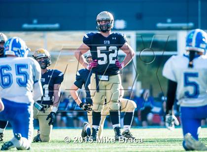 Thumbnail 2 in St. Bernard's Central Catholic vs. Mashpee (MIAA Division 6 Final) photogallery.