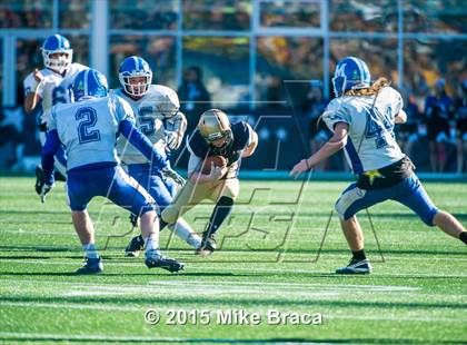 Thumbnail 1 in St. Bernard's Central Catholic vs. Mashpee (MIAA Division 6 Final) photogallery.