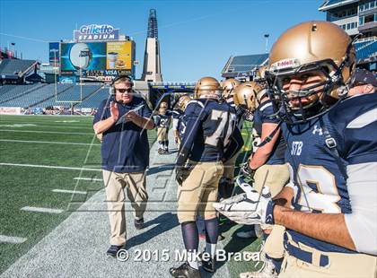 Thumbnail 2 in St. Bernard's Central Catholic vs. Mashpee (MIAA Division 6 Final) photogallery.